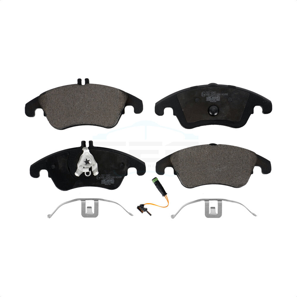 Ceramic Disc Brake Pads Front TEC-1342 For Mercedes-Benz C300 E350 C350 C250