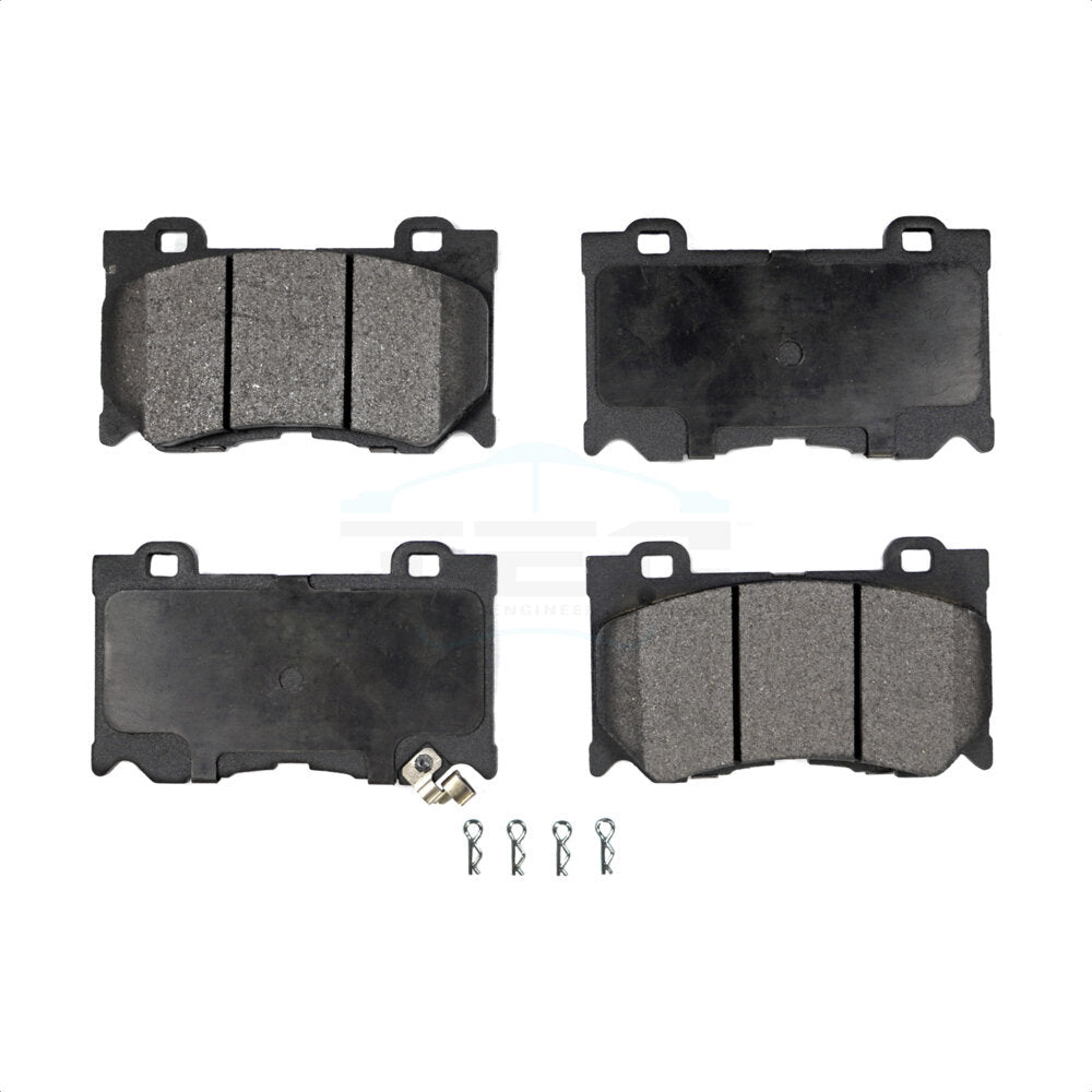 Ceramic Disc Brake Pads Front TEC-1346 For INFINITI Q50 G37 Nissan 370Z Q60 Z