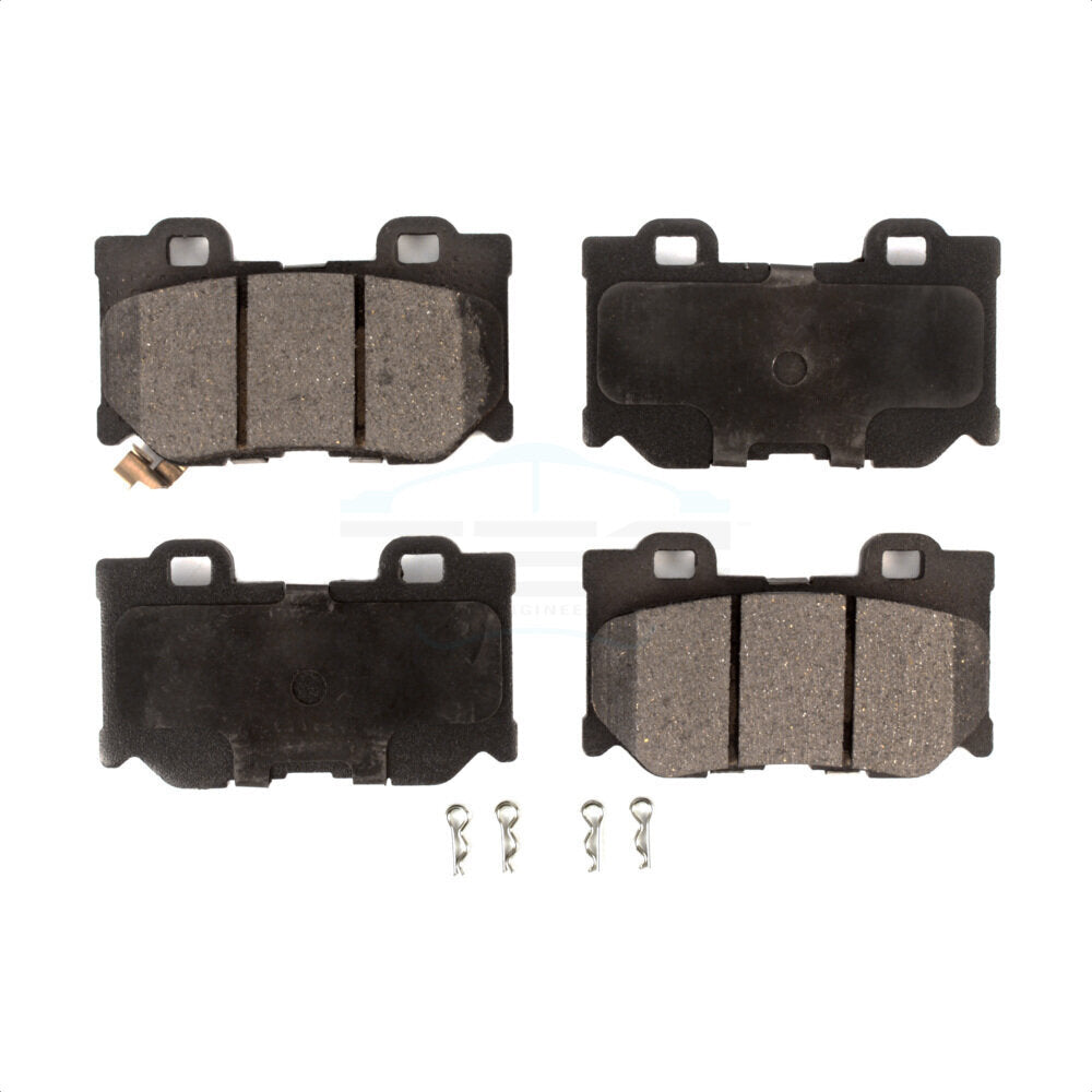 Ceramic Disc Brake Pads Rear TEC-1347 For INFINITI Q50 G37 Nissan 370Z Q60 Z M37