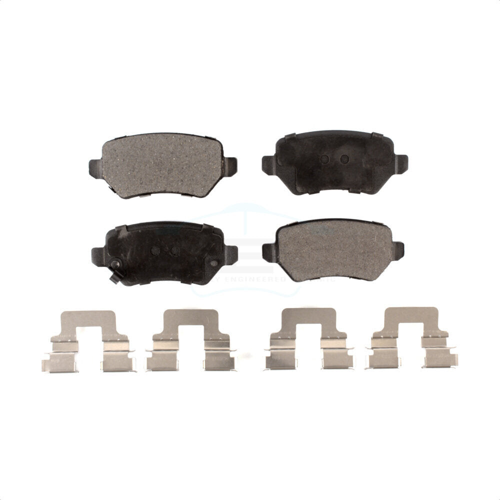 Ceramic Disc Brake Pads Rear TEC-1362 For 2008-2009 Saturn Astra