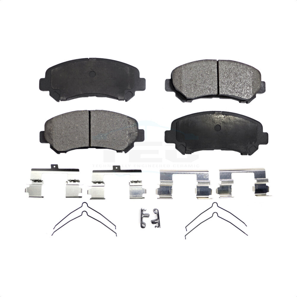 Ceramic Disc Brake Pads Front TEC-1374 For Nissan Rogue Sentra Maxima Juke