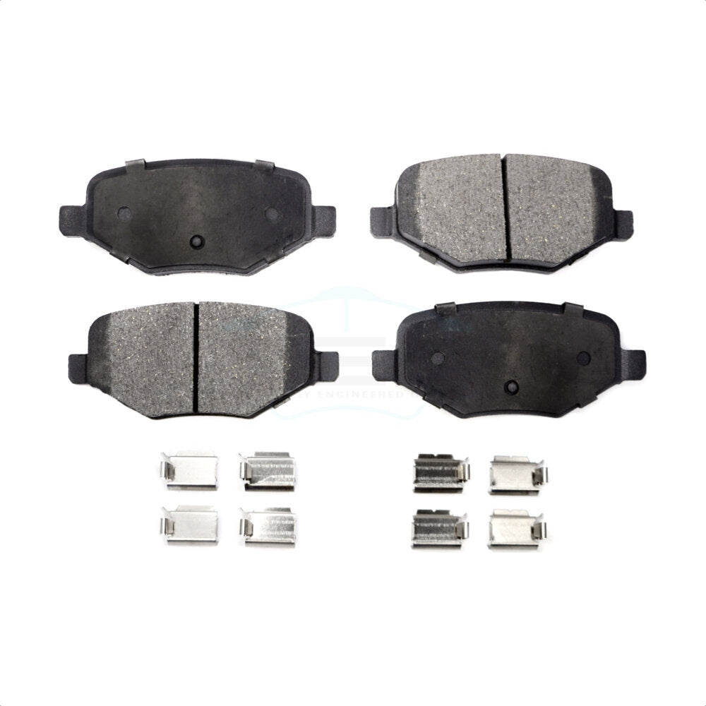 Ceramic Disc Brake Pads Rear TEC-1377 For Ford Explorer Edge Flex Lincoln Taurus