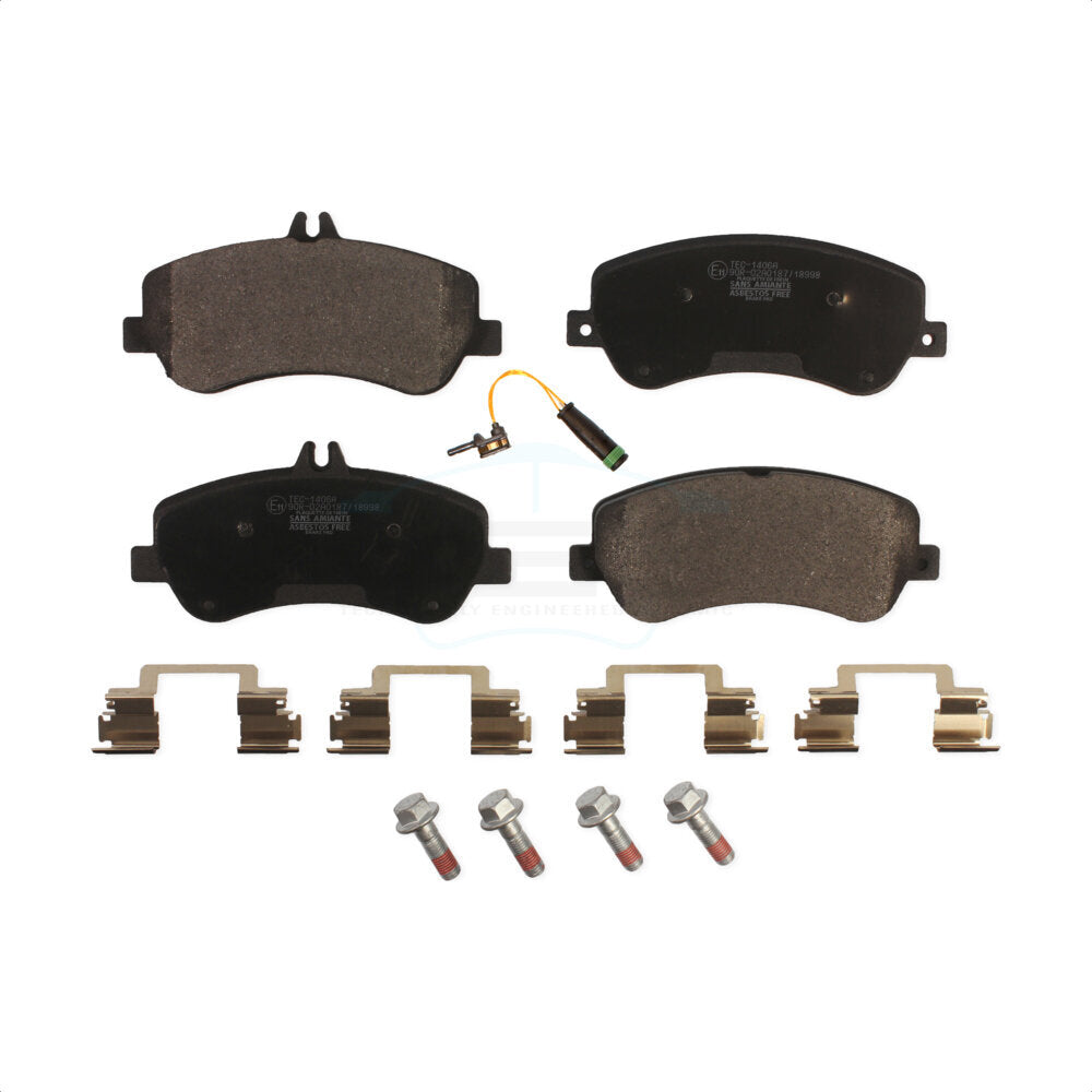 Ceramic Disc Brake Pads Front TEC-1406A For Mercedes-Benz GLK350 GLK250