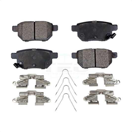 Ceramic Disc Brake Pads Rear TEC-1423 For Toyota Corolla Matrix Yaris Prius Vibe