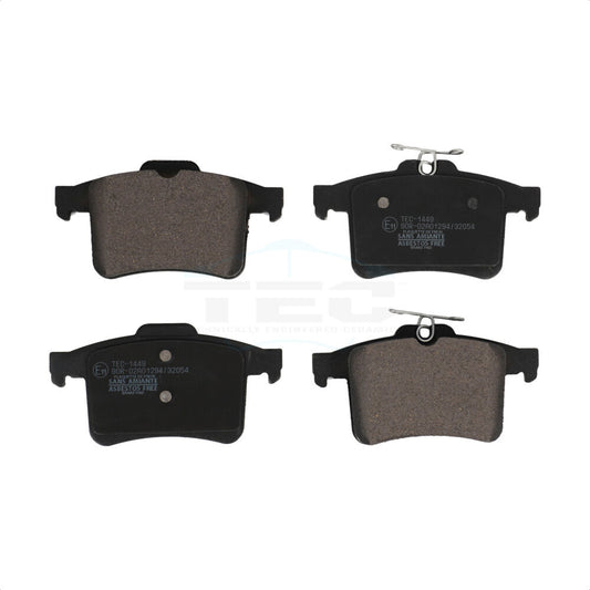 Ceramic Disc Brake Pads Rear TEC-1449 For Jaguar XF XJ XKR XFR XKR-S XFR-S XJR