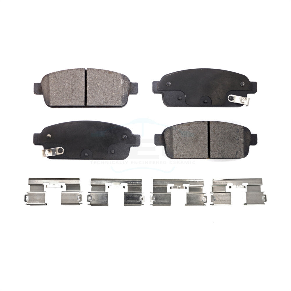 Ceramic Disc Brake Pads Rear TEC-1468 For Chevrolet Cruze Buick Trax Verano Volt
