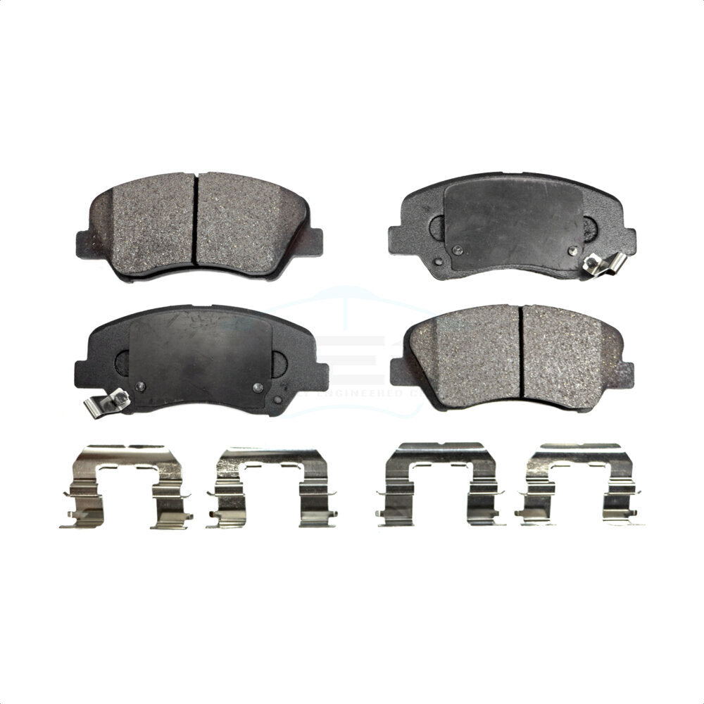Ceramic Disc Brake Pads Front TEC-1543 For Hyundai Elantra Accent Kia Rio GT