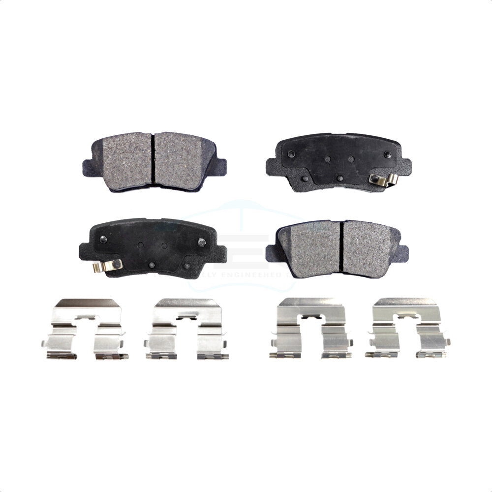 Ceramic Disc Brake Pads Rear TEC-1544 For Hyundai Elantra Kia Accent Rio GT Soul