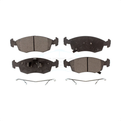 Ceramic Disc Brake Pads Front TEC-1568 For Fiat 500