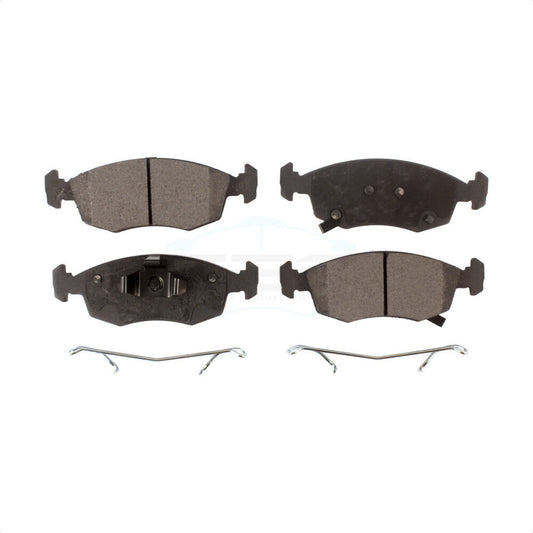 Ceramic Disc Brake Pads Front TEC-1568 For Fiat 500