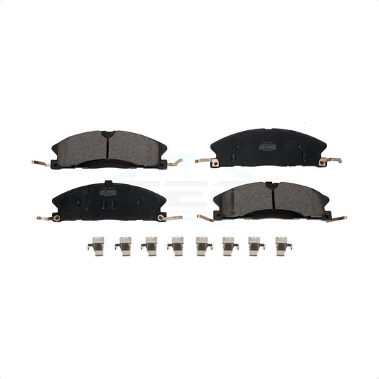 Ceramic Disc Brake Pads Front TEC-1611 For Ford Explorer Flex Taurus Police MKT
