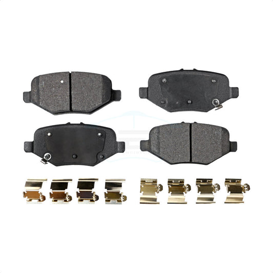 Ceramic Disc Brake Pads Rear TEC-1612 For Ford Explorer Flex Taurus Police Sedan
