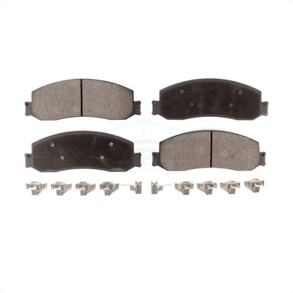Ceramic Disc Brake Pads Front TEC-1631A For Ford F-350 Super Duty F-250