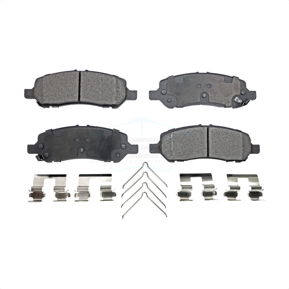 Ceramic Disc Brake Pads Rear TEC-1647 For 2013-2016 Dodge Dart