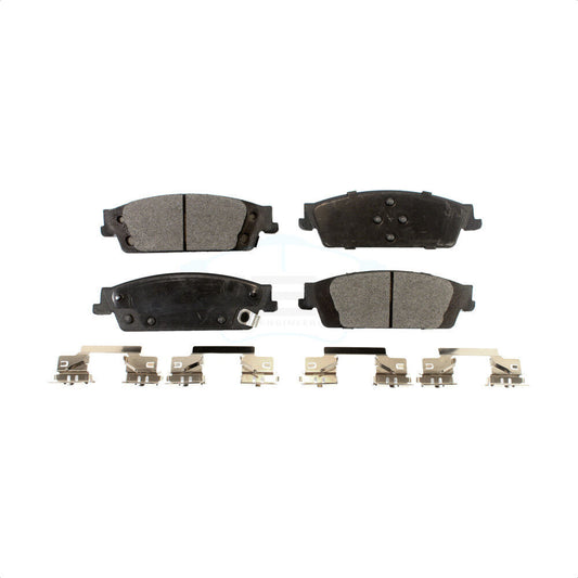 Ceramic Disc Brake Pads Rear TEC-1707 For Chevrolet GMC Silverado 1500 Sierra XL