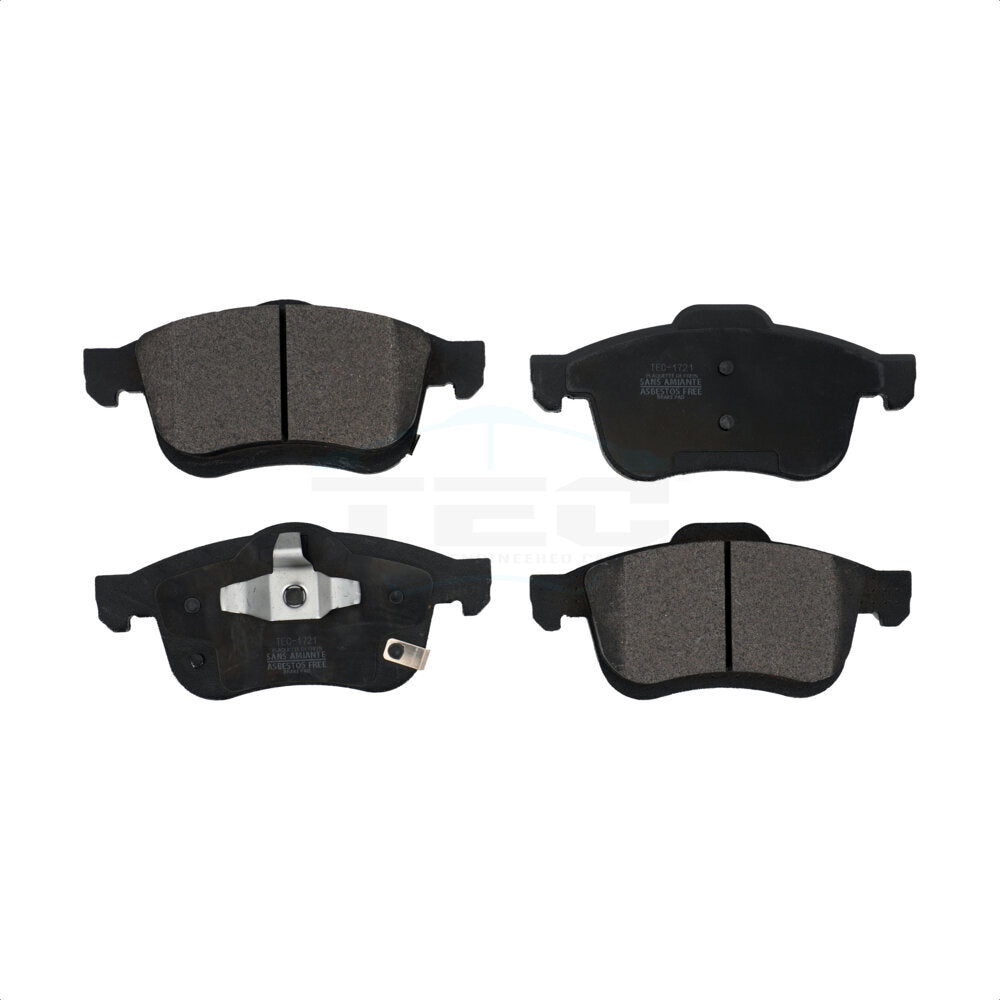 Ceramic Disc Brake Pads Front TEC-1721 For Ram ProMaster City Fiat 500L