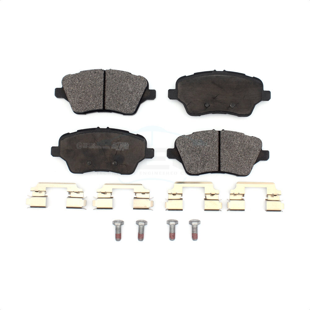 Ceramic Disc Brake Pads Front TEC-1730 For 2014-2019 Ford Fiesta ST