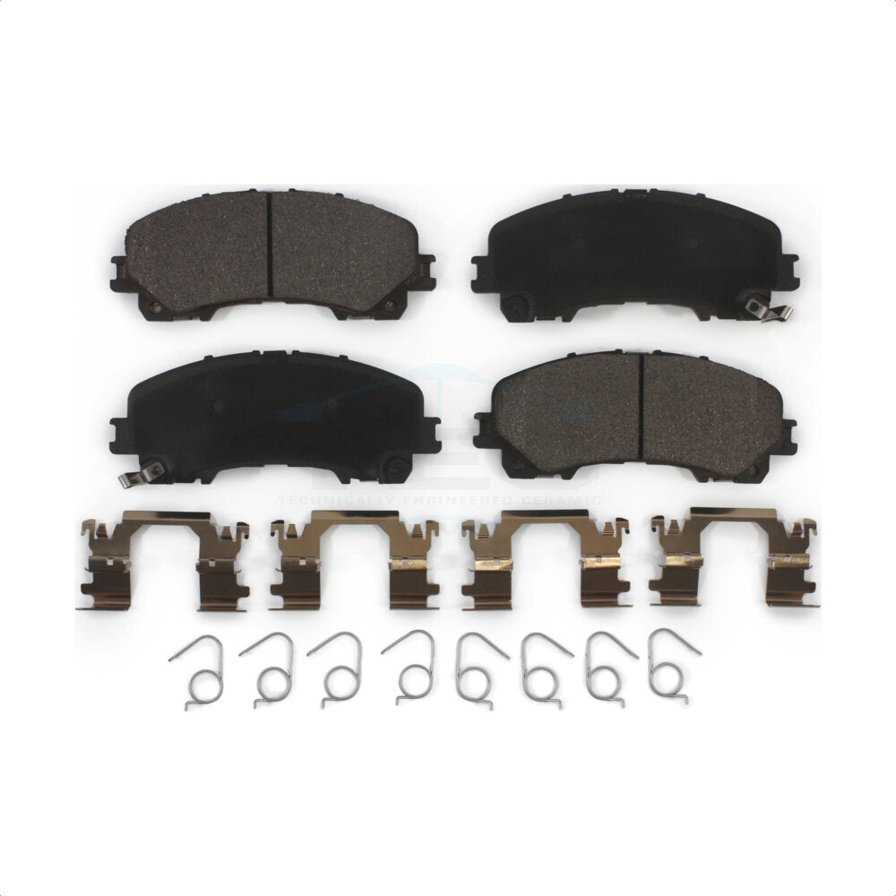 Ceramic Disc Brake Pads Front TEC-1736 For Nissan Rogue INFINITI Q50 QX50 Q60 Z