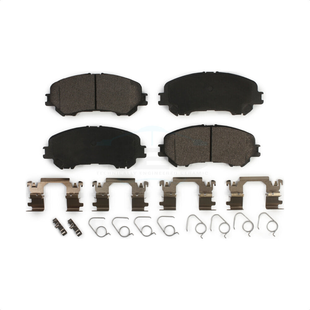Ceramic Disc Brake Pads Front TEC-1737 For Nissan Rogue Sport Qashqai