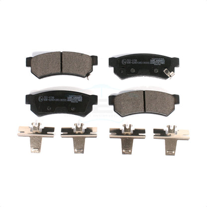 Ceramic Disc Brake Pads Rear TEC-1739 For Chevrolet Spark EV