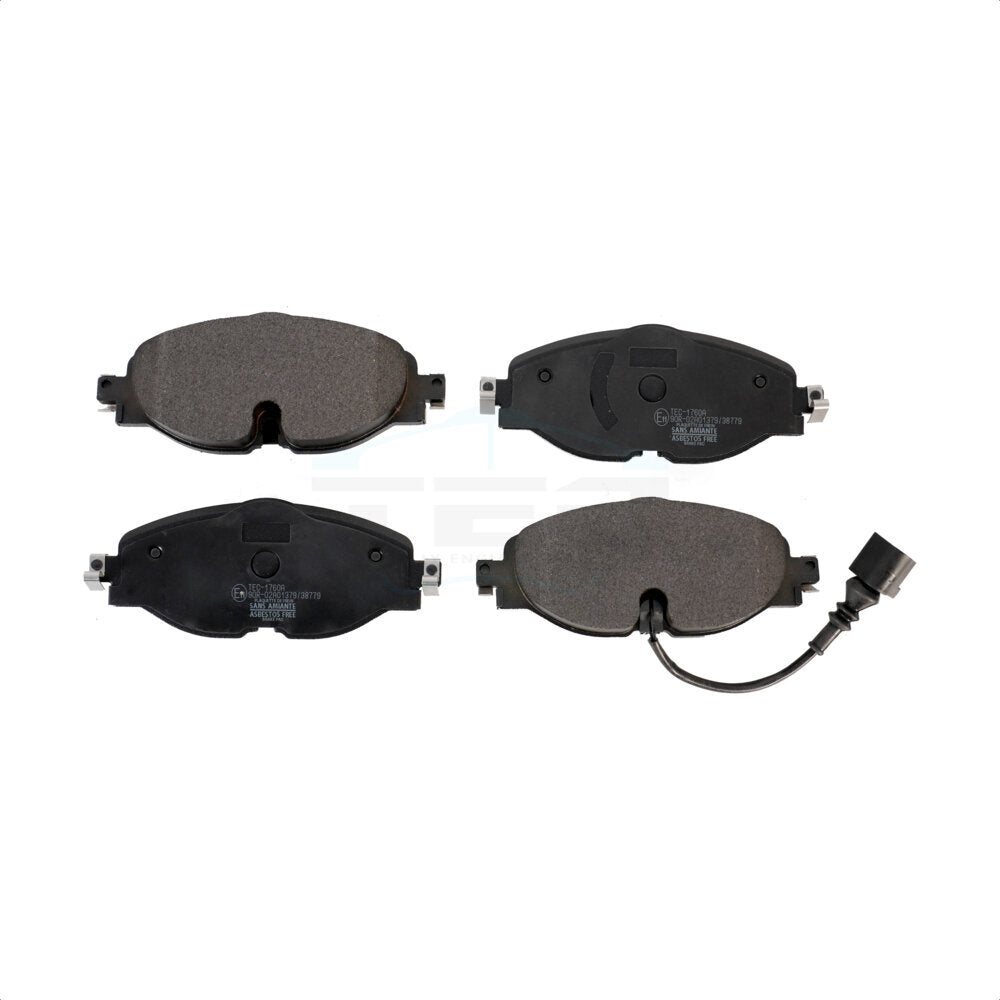 Ceramic Disc Brake Pads Front TEC-1760A For Volkswagen Jetta Golf SportWagen GTI