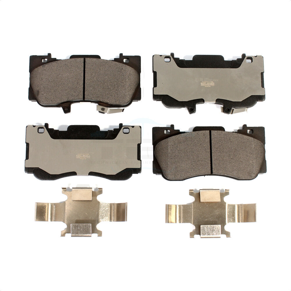 Ceramic Disc Brake Pads Front TEC-1784 For Ford Mustang