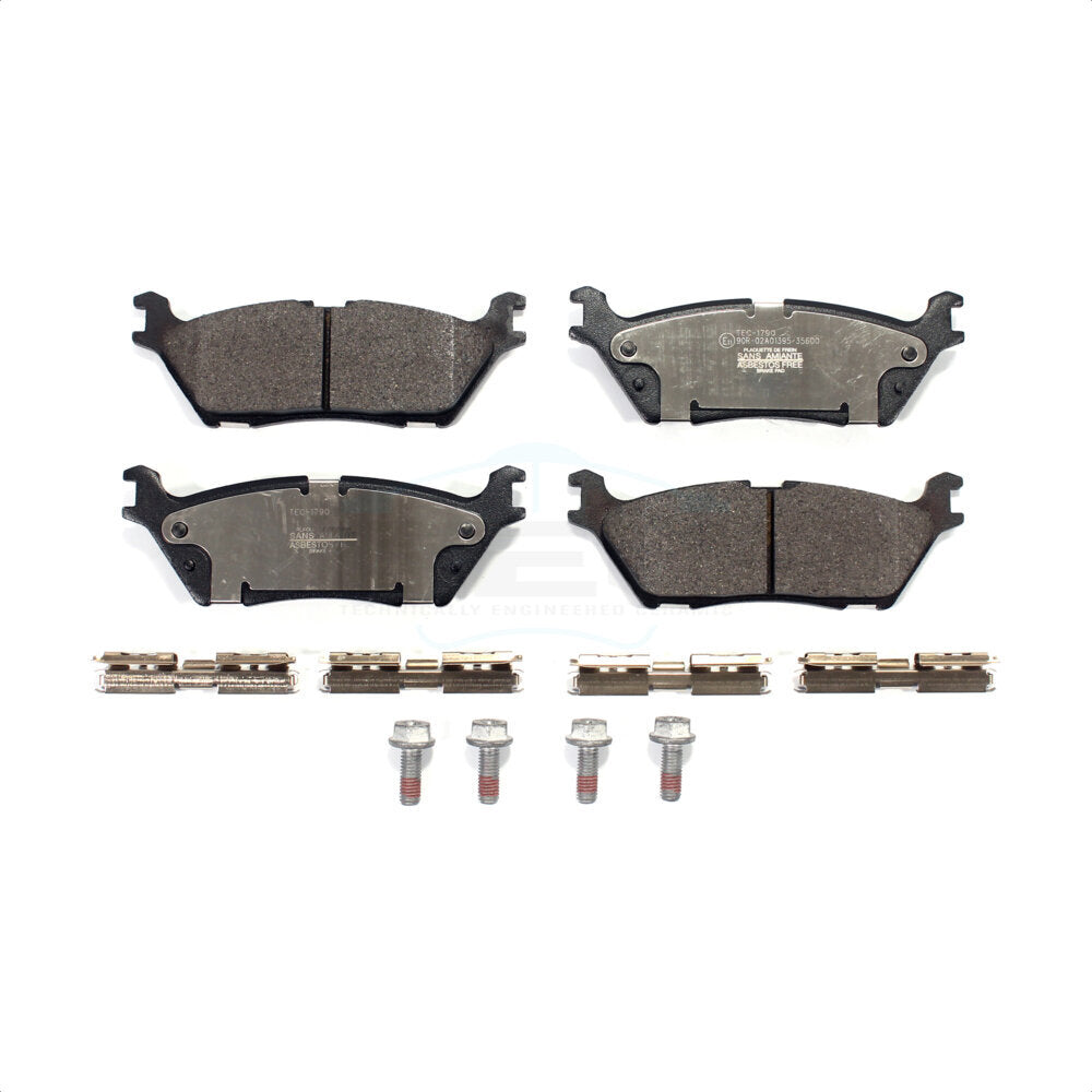 Ceramic Disc Brake Pads Rear TEC-1790 For Ford F-150 Expedition Lincoln