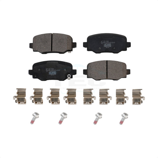 Ceramic Disc Brake Pads Rear TEC-1809 For Jeep Renegade Dodge Hornet Fiat 500X