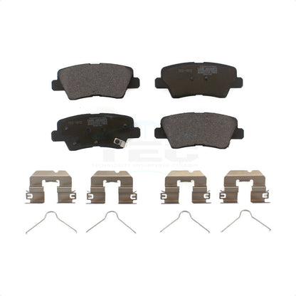 Ceramic Disc Brake Pads Rear TEC-1812 For Hyundai Elantra Kia Venue Rio Soul