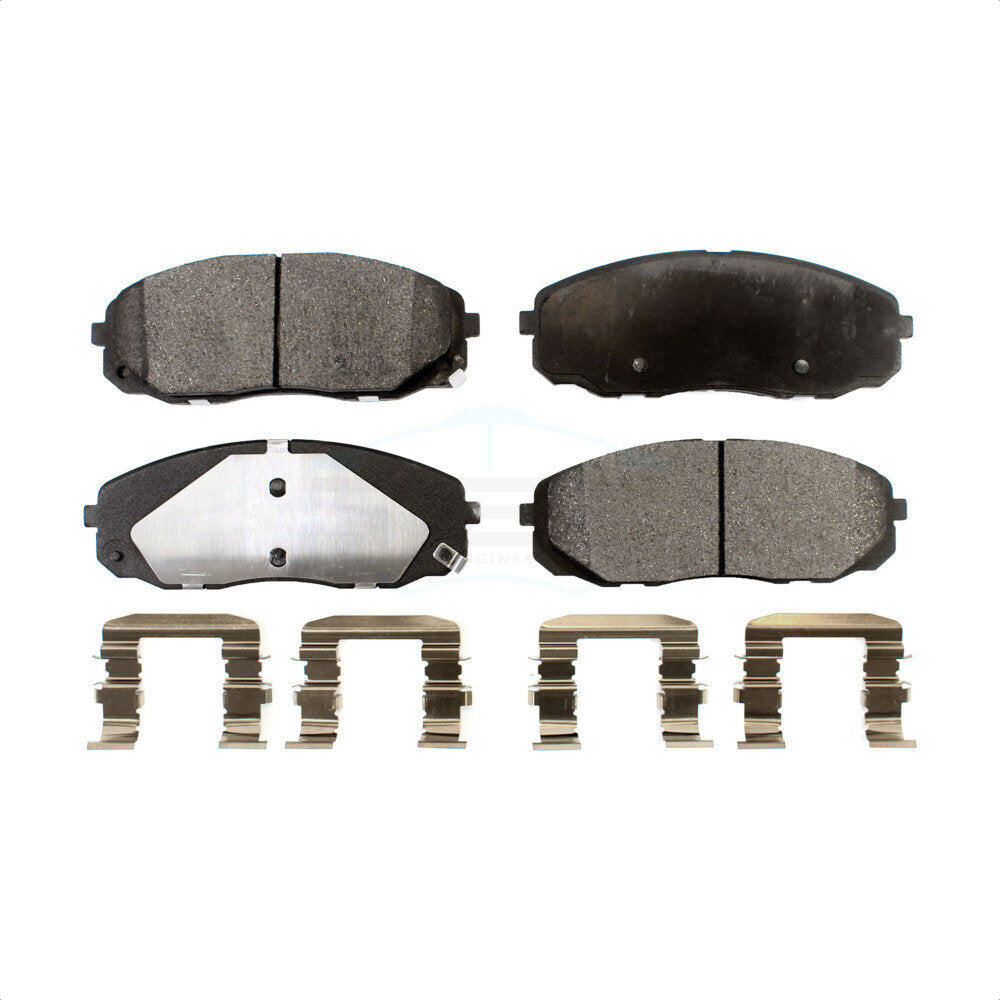 Ceramic Disc Brake Pads Front TEC-1814 For 2015-2021 Kia Sedona