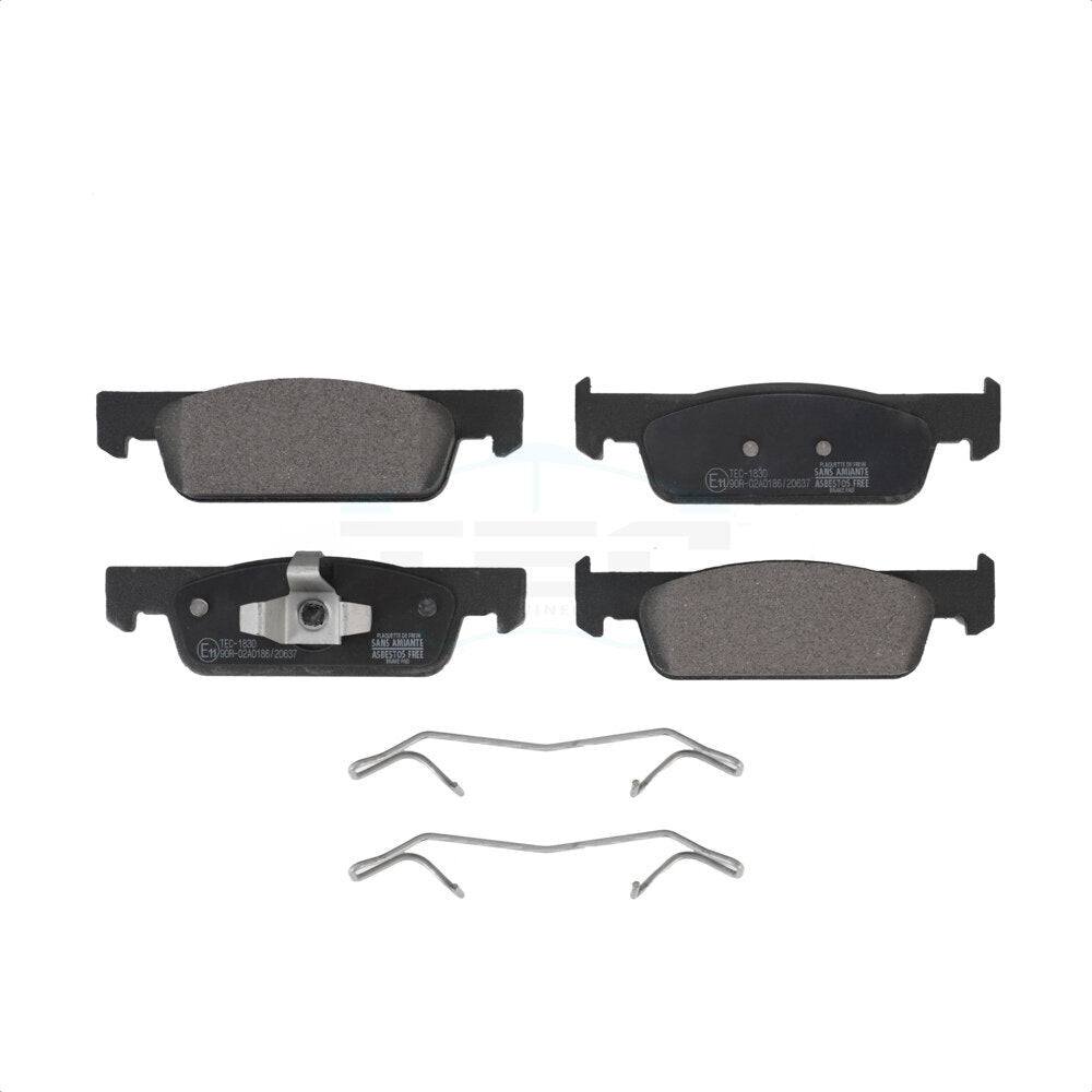 Ceramic Disc Brake Pads Front TEC-1830 For Smart Fortwo EQ fortwo