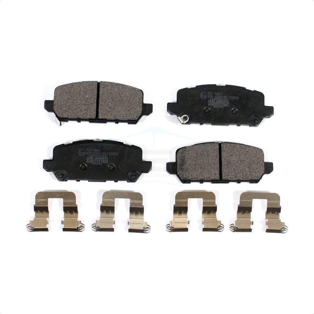 Ceramic Disc Brake Pads Rear TEC-1841 For Honda HR-V CR-Z