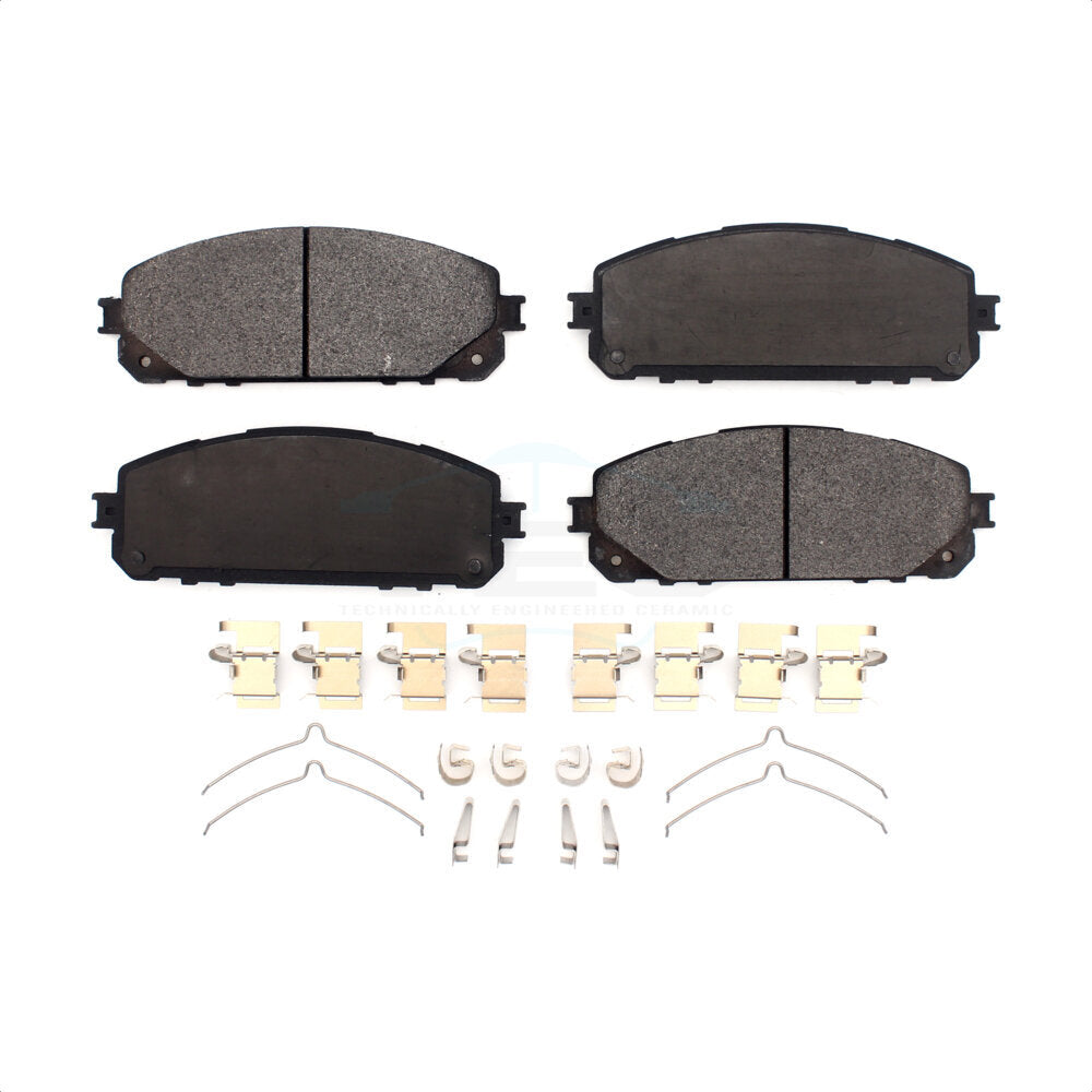 Ceramic Disc Brake Pads Front TEC-1843 For Jeep Cherokee