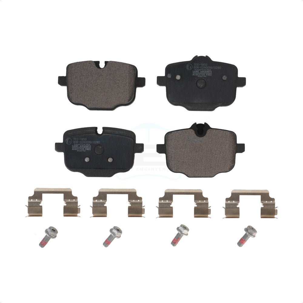 Ceramic Disc Brake Pads Rear TEC-1850 For BMW X3 X5 X4 X7 X6 530i xDrive iX 540i