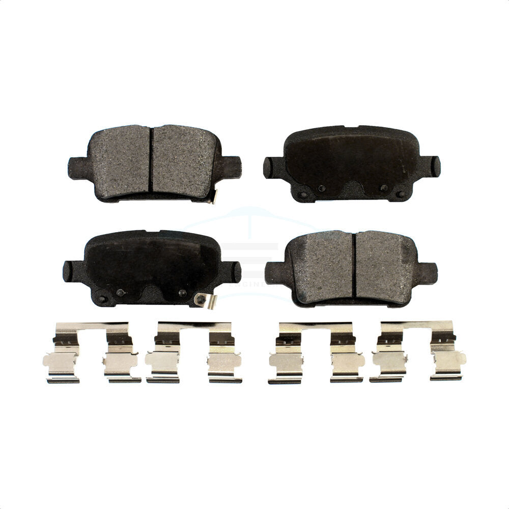 Ceramic Disc Brake Pads Rear TEC-1857 For Chevrolet Cruze Equinox GMC Terrain EV