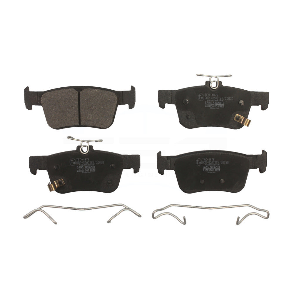 Ceramic Disc Brake Pads Rear TEC-1878 For Honda Civic Acura RDX Integra