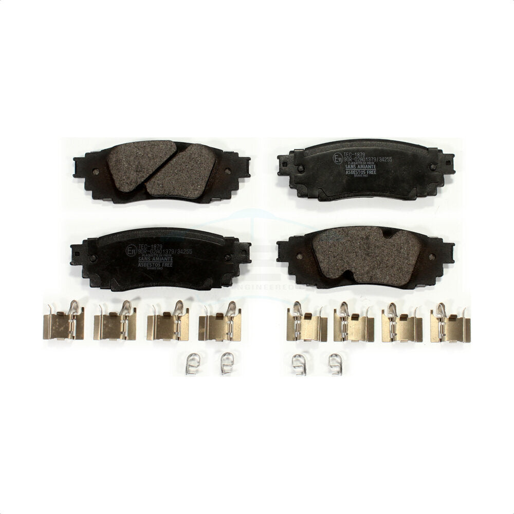 Ceramic Disc Brake Pads Rear TEC-1879 For Lexus RX350 RX450h RX350L RX450hL