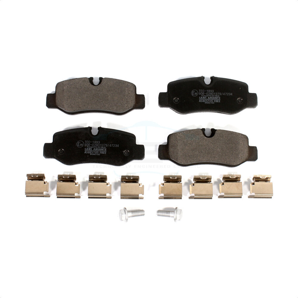 Ceramic Disc Brake Pads Rear TEC-1893 For Mercedes-Benz Metris