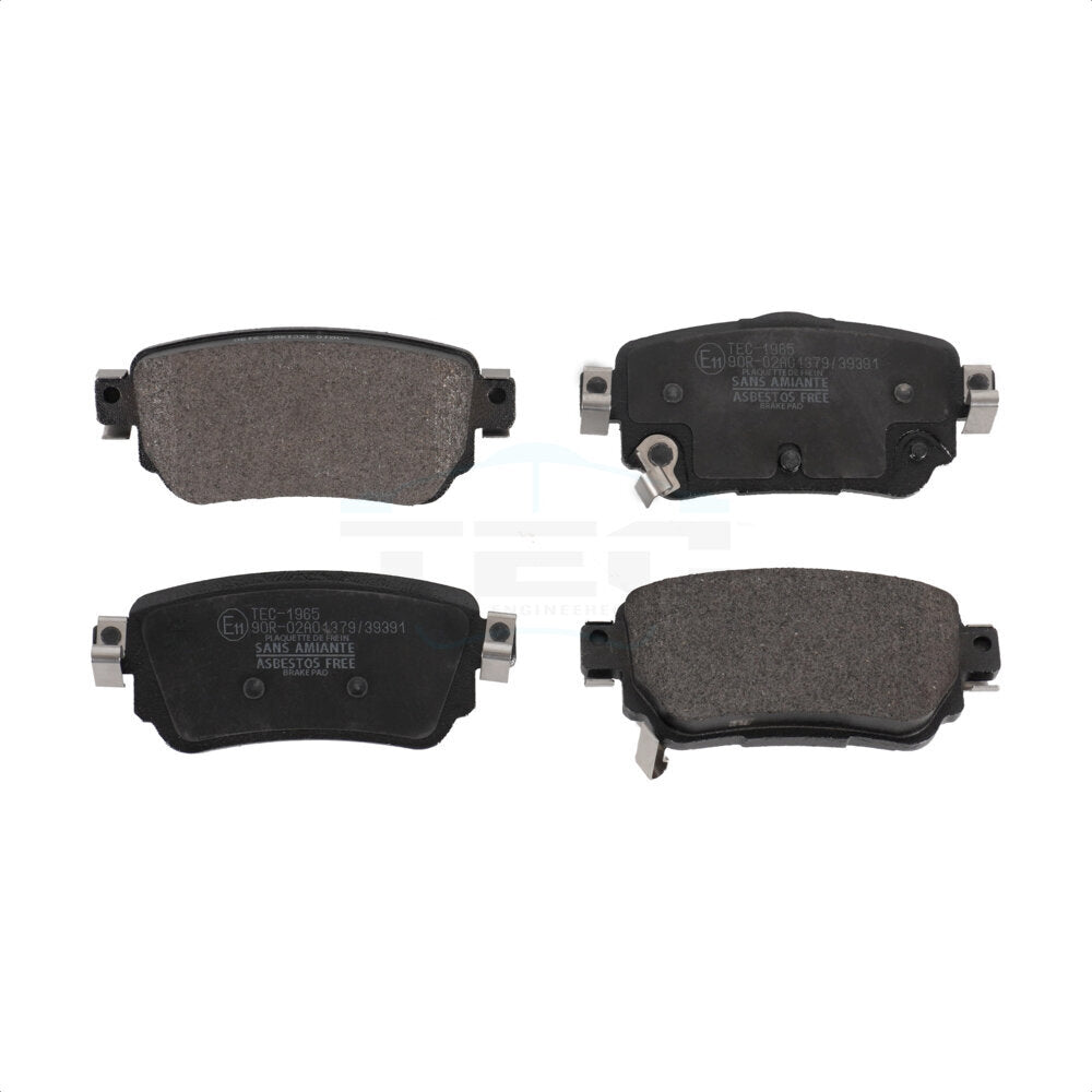 Ceramic Disc Brake Pads Rear TEC-1965 For Nissan Rogue Sport Qashqai LEAF