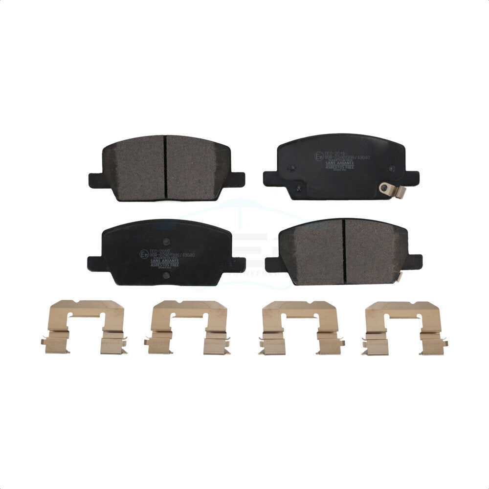 Ceramic Disc Brake Pads Front TEC-2019 For 2018-2022 Buick Encore Chevrolet Trax