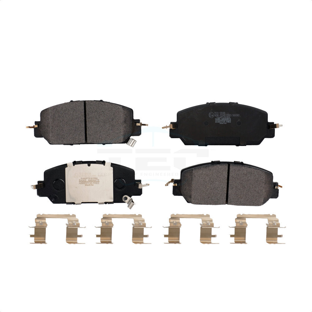 Ceramic Disc Brake Pads Front TEC-2036 For Honda CR-V HR-V Clarity