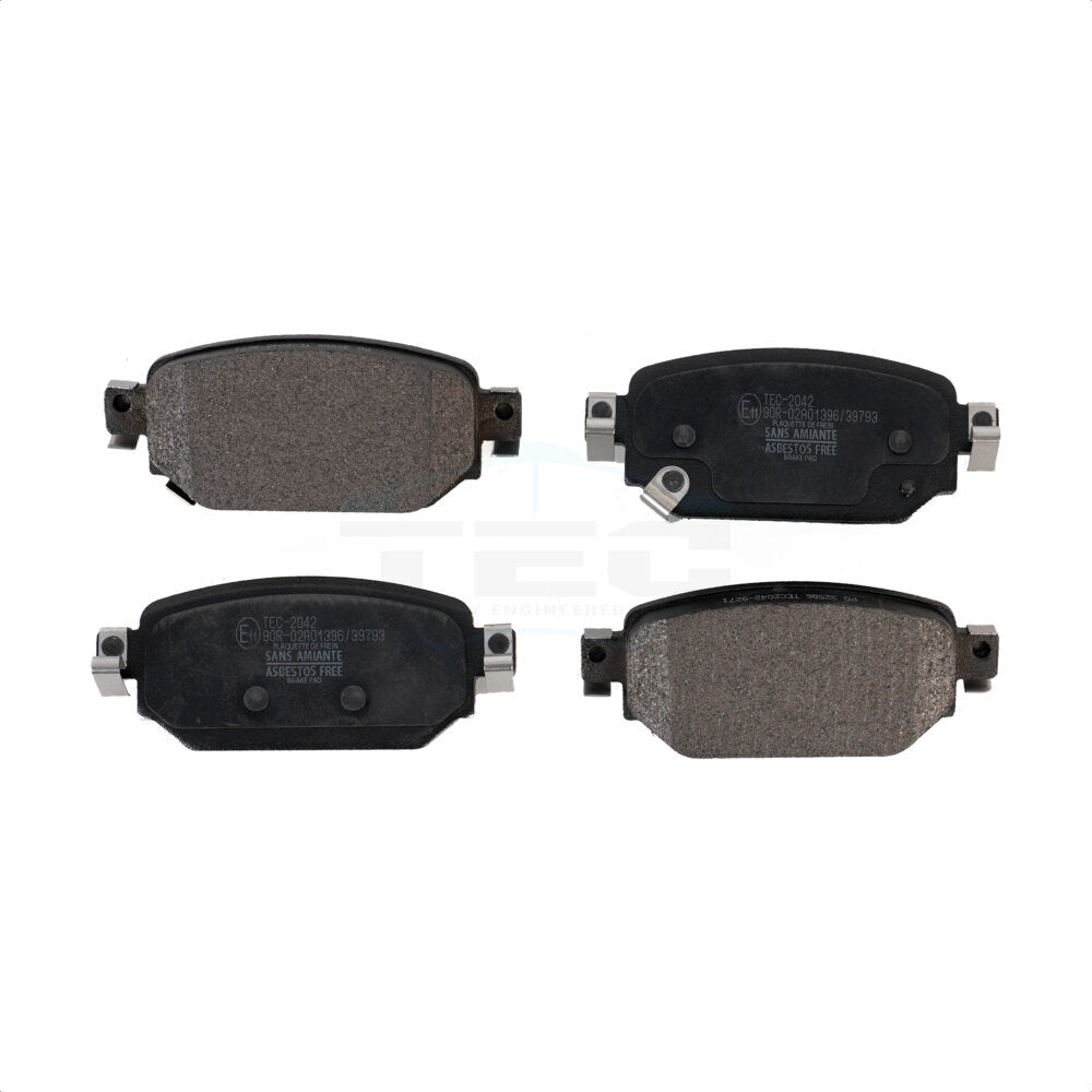 Ceramic Disc Brake Pads Rear TEC-2042 For Mazda 3 CX-3 Sport