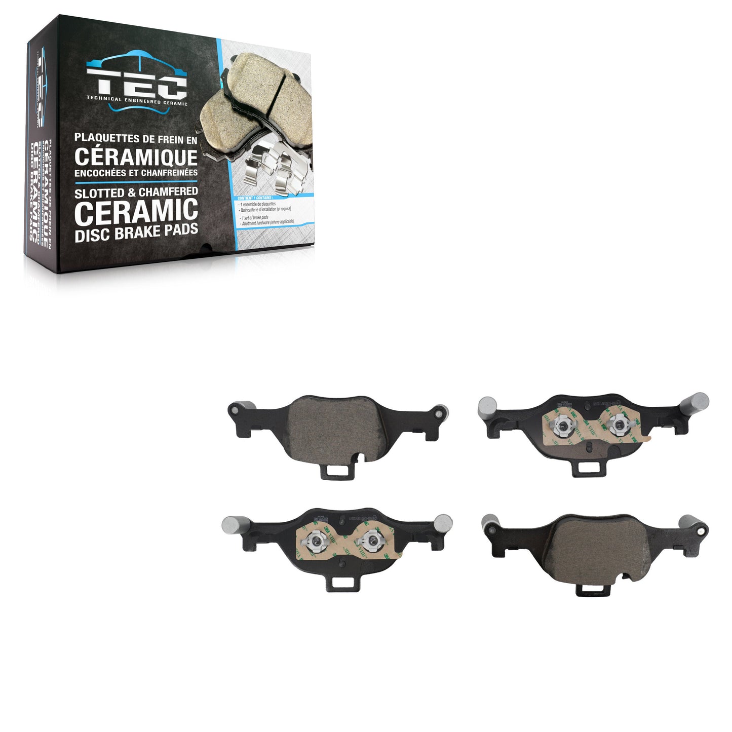 Ceramic Disc Brake Pads Front TEC-2060 For BMW X5 X6 530i xDrive i4 540i 530e