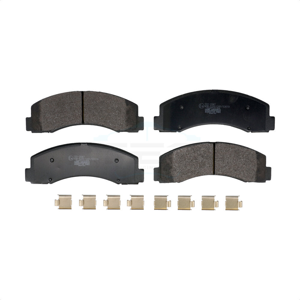 Ceramic Disc Brake Pads Front TEC-2087 For Ford F-150 Expedition Lincoln