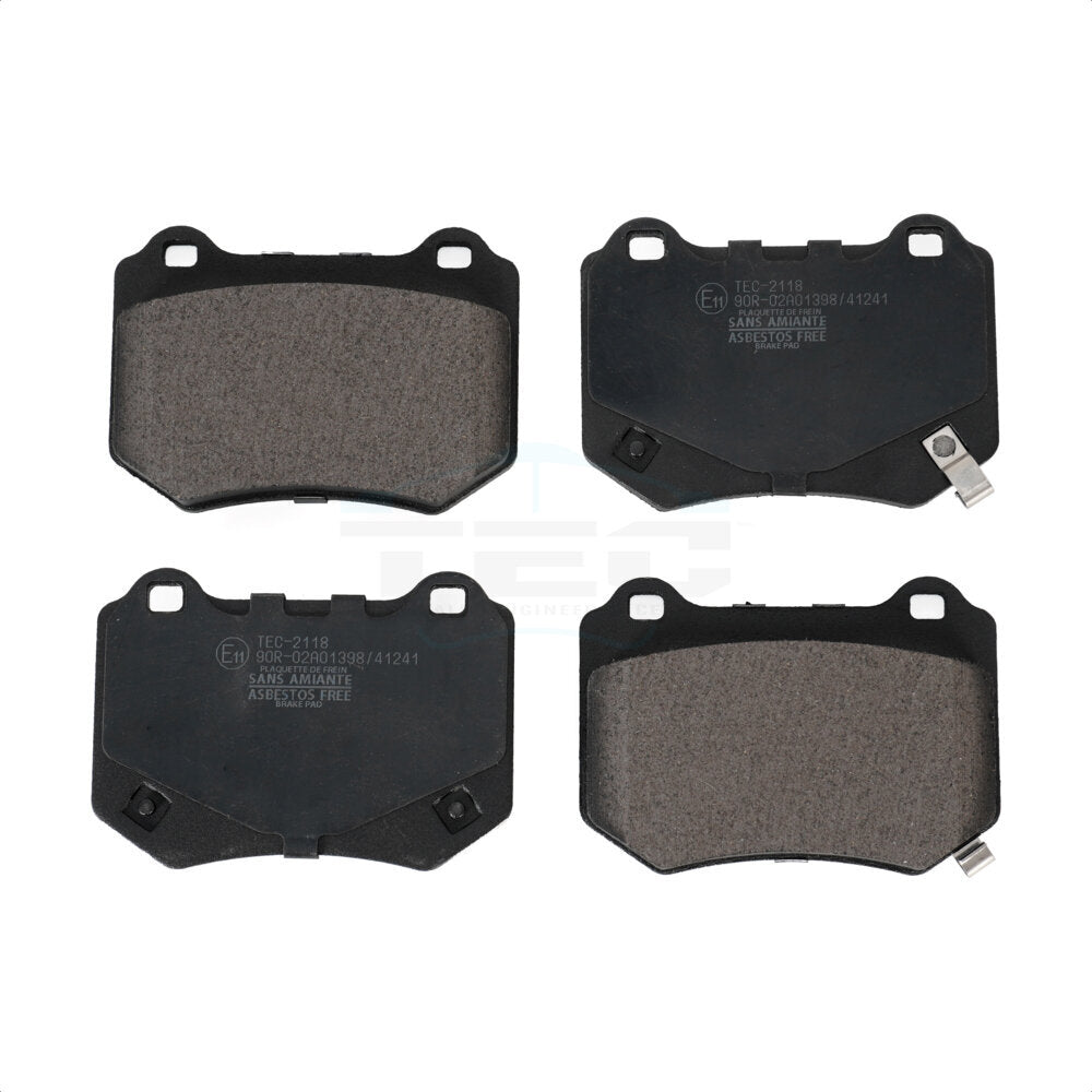 Ceramic Disc Brake Pads Rear TEC-2118 For 2018-2021 Subaru WRX STI