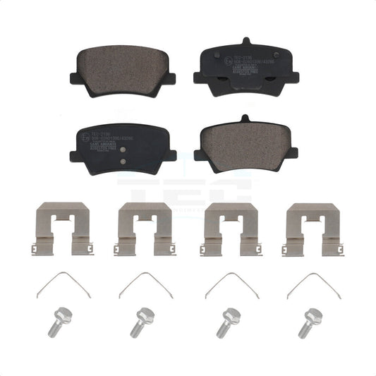 Ceramic Disc Brake Pads Rear TEC-2136 For 2019-2023 Volvo XC40