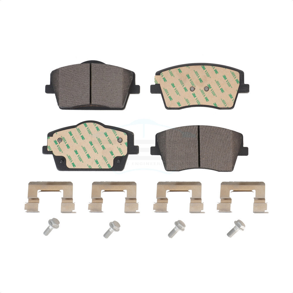 Ceramic Disc Brake Pads Front TEC-2137 For Volvo XC40