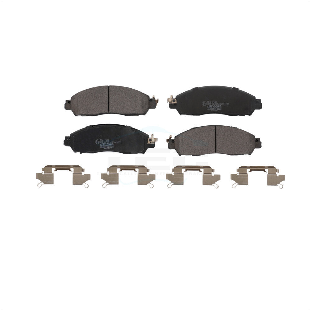 Ceramic Disc Brake Pads Front TEC-2138 For Nissan LEAF NV200
