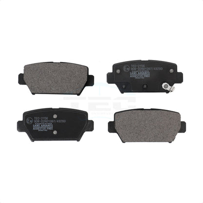 Ceramic Disc Brake Pads Rear TEC-2156 For Mitsubishi Eclipse Cross