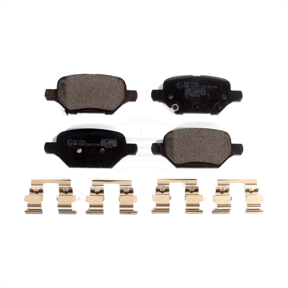 Ceramic Disc Brake Pads Rear TEC-2168 For 2018-2022 Buick Encore Chevrolet Trax
